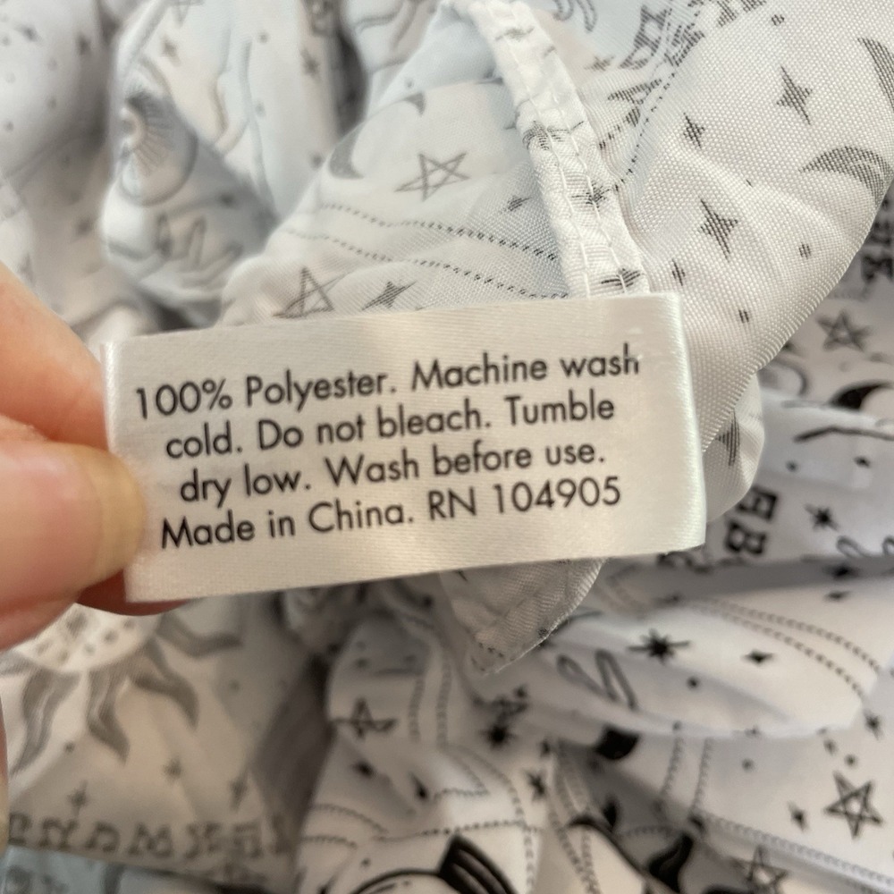 London Kaye Full Size Fitted Sheet Mystic Ouija‎ Lunar Palmistry Witchy Gypsy - Picture 3 of 5